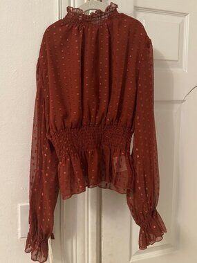 NWOT O.P.T. Blouse
